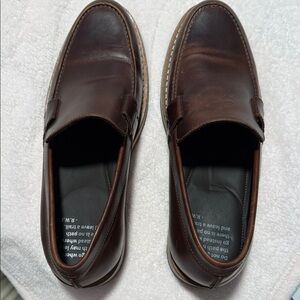 HELM “The Wilson” Men's Brown Leather Loafers